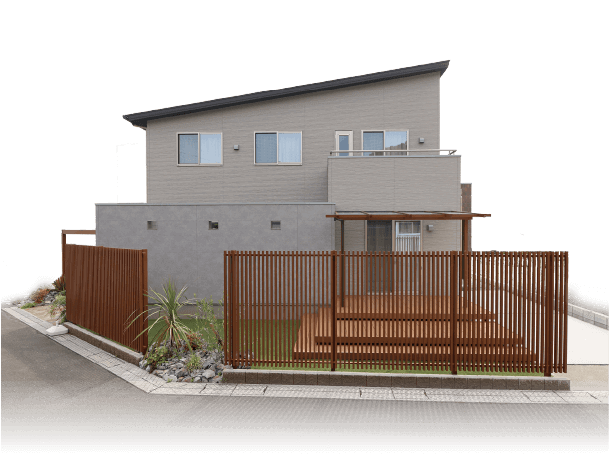 2階モデルハウス