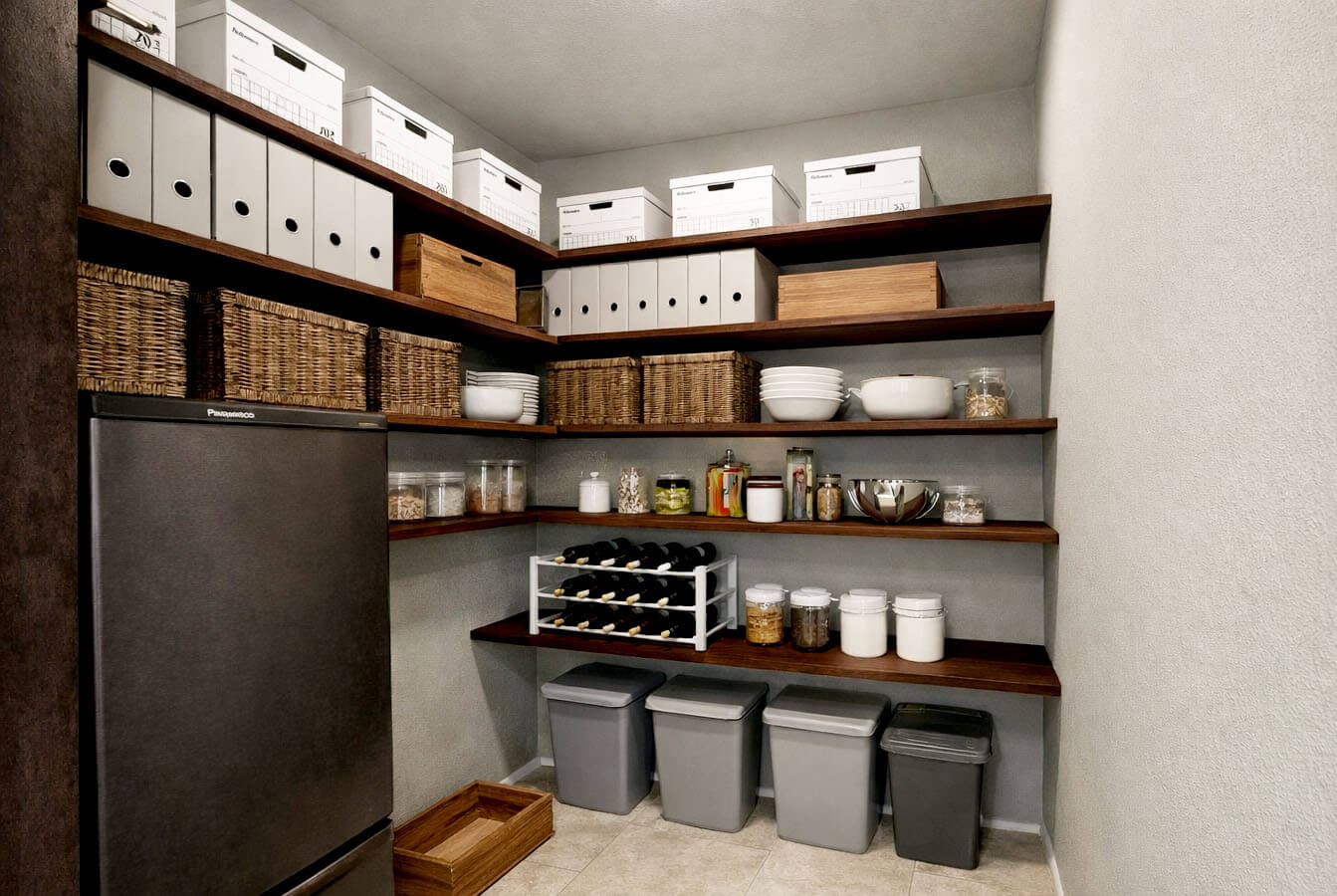 毎日が整うパントリー