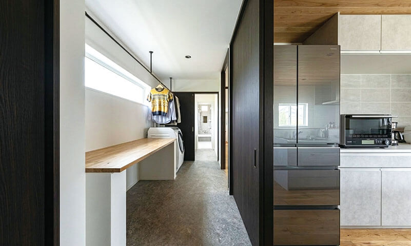 カフェのような落ち着きのあるキッチン！